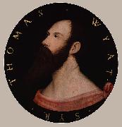 Hans holbein the younger Portrait of Sir Thomas Wyatt oil painting